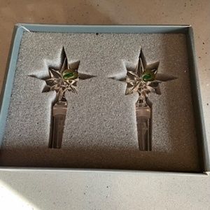 2 Waterford Crystal Congratulations bottle stoppers